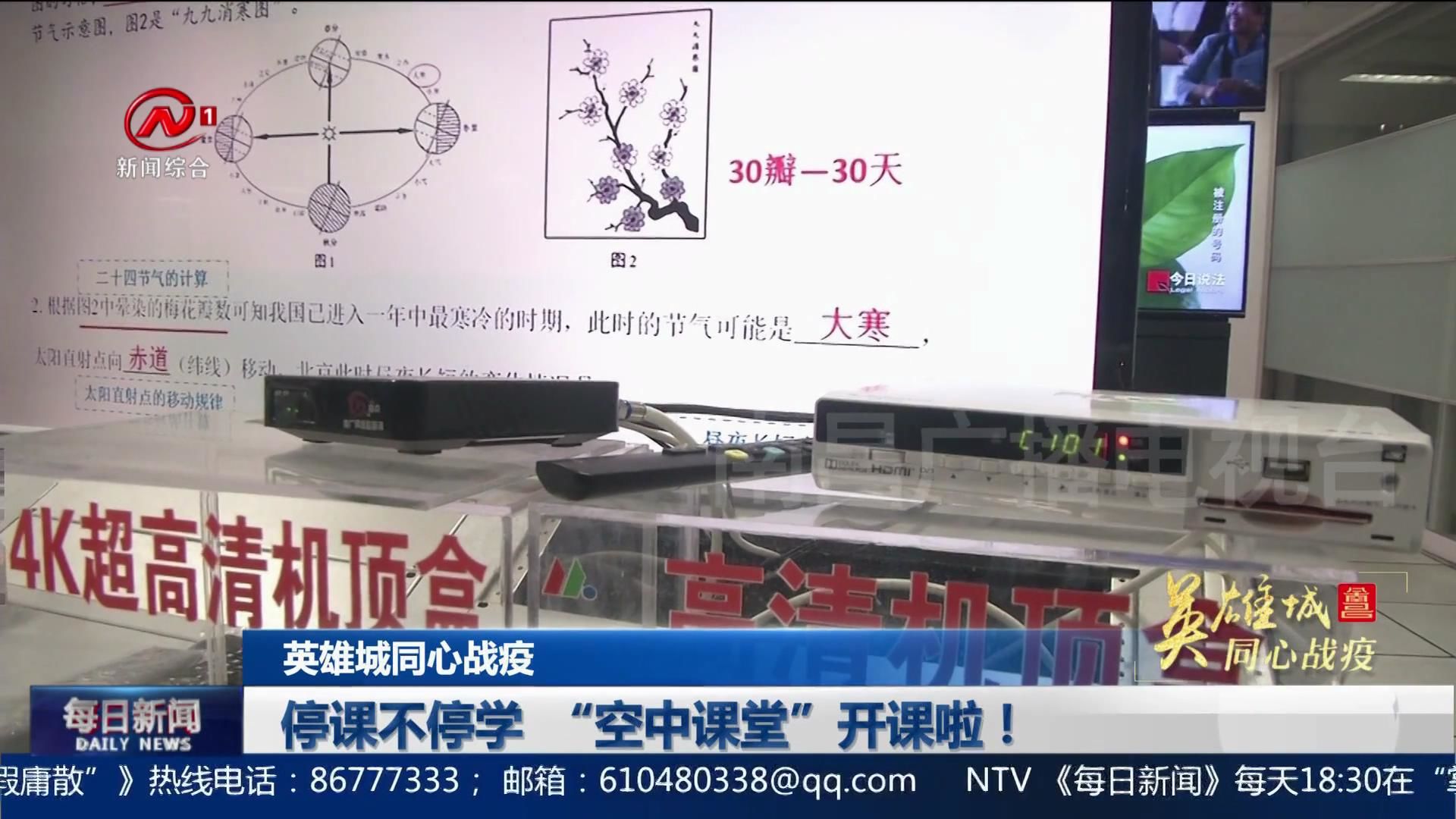 停课不停学  “空中课堂”开课啦！